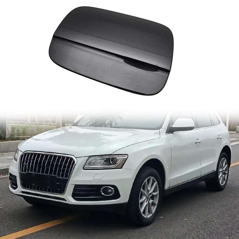 Car Fuel Filler Flap Cover Trim 8r0809907b for Q5 Sq5 8r 2009-2017 Fuel Tank Outer Door Lid Caps Bla