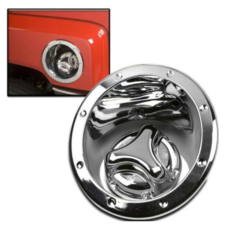 Car Fuel Gas Tank Cover Chrome Bezel for H3 2006-2010 Oil Filler Cap Gasoline Hatch Moulding Trim Ac