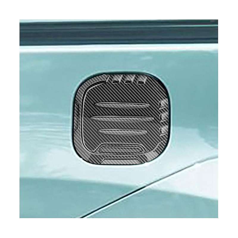 Car Fuel Tank Cap Cover Oil Fuel Cap Protective for SIENTA 10 Series 2022 2023 Carbon Fiber Pattern