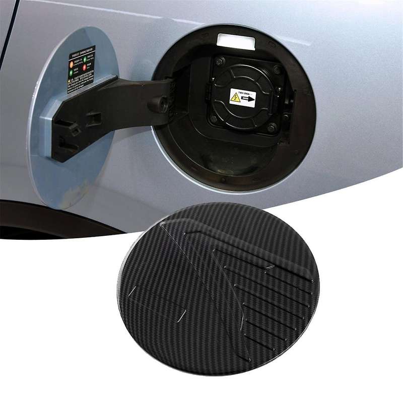 Car Fuel Tank Cap Petrol Cap Cover Trim Decoration Carbon Fiber Look for TANG