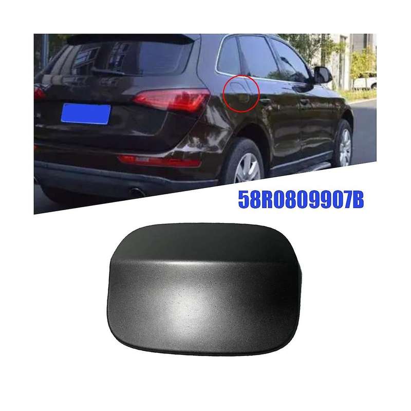 Car Fuel Tank Cover Fuel Tank Door Cover Plate Fuel Tank Cover Painted for Q5 2009-2017 8R0809907B