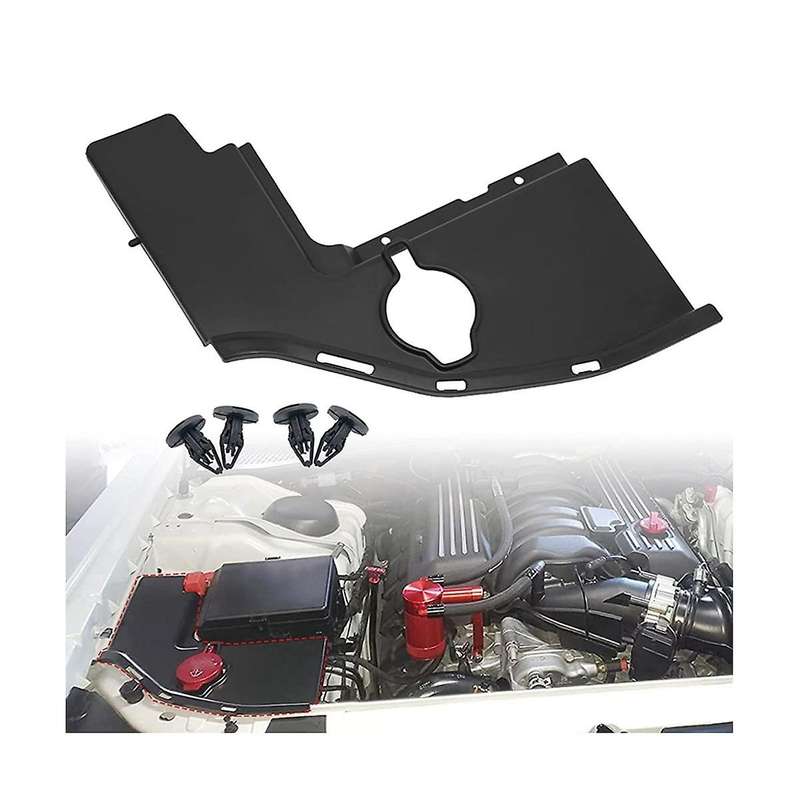 Car Fuel Tank Engine Compartment Side Abs Panel Cover for Charger 300/300c 2011-2021 Sxt/gt/rt