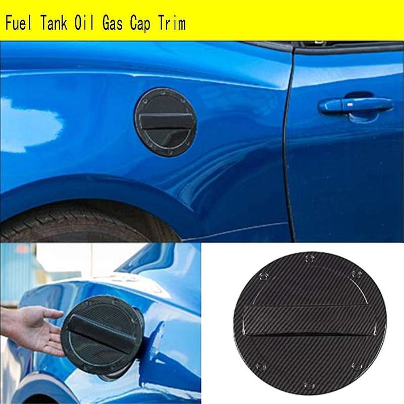 Car Fuel Tank Oil Gas Cap Trim for 2016-2020