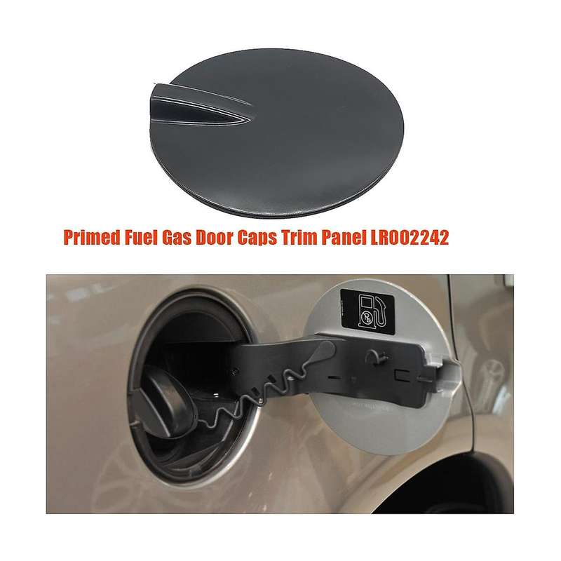 Car Fuel Tank Lid Trim Panel LR002242 for LR 2 L359 2006 - 2014 Primed Fuel Gas Door Caps