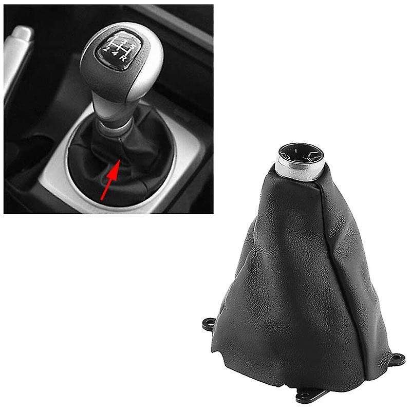 Car Gaiter Shift Shifter Boot Manual PU Leather for 2006-2011 77298--D01ZA