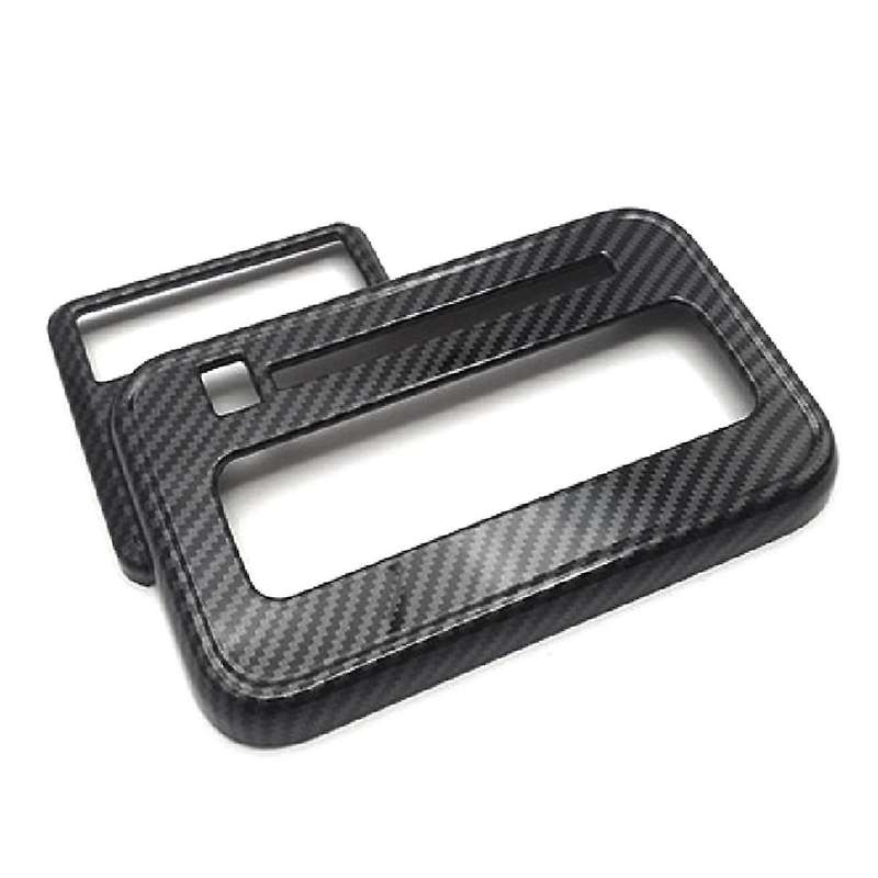 Car Gear Frame Sequin Patch Gear Frame Car Modification Trim Decor Sticker for 22 23 Sienta Hybrid