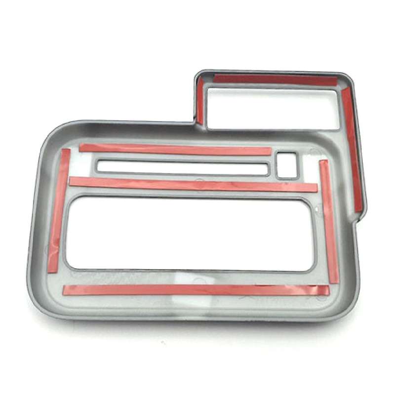 Car Gear Frame Sequin Patch Gear Frame Car Modification Trim Decor Sticker for 22 23 Sienta Hybrid