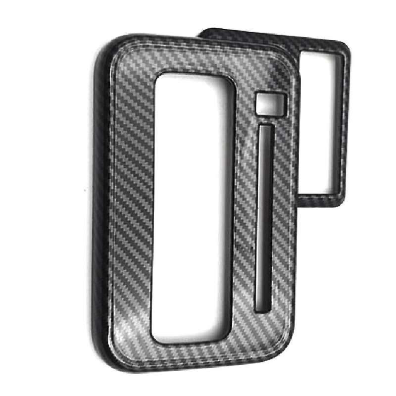 Car Gear Frame Sequin Patch Gear Frame Car Modification Trim Decor Sticker for 22 23 Sienta Hybrid V