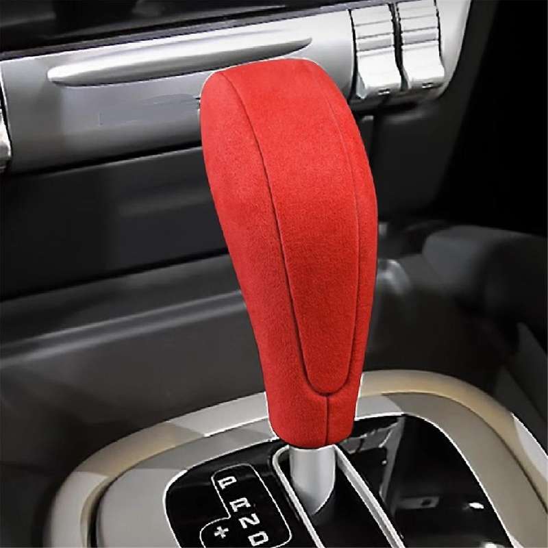 Car Gear Handle Sleeve Lever Cover Car Handball Protection Sticker Car Interior Accessories for 04-0