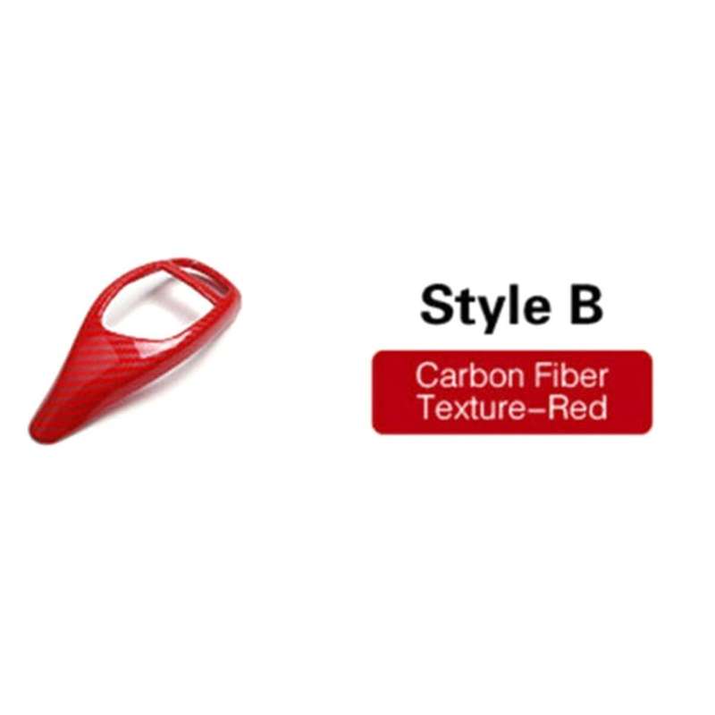 Car Gear Headsticker Car Gear Panel Handle Sticker Car Gear Shifter Knob Trim Accessory for 3 Serie