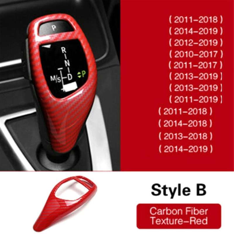 Car Gear Headsticker Car Gear Panel Handle Sticker Car Gear Shifter Knob Trim Accessory for 3 Serie