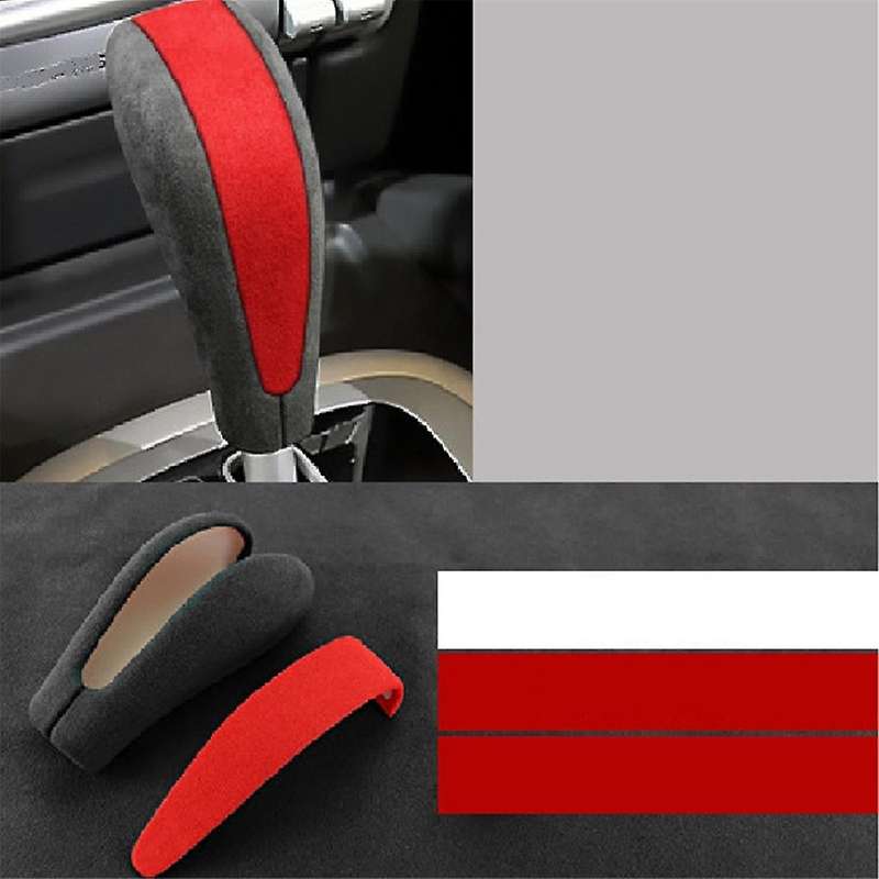 Car Gear Handle Sleeve Lever Cover Car Handball Protection Sticker Car Interior Accessories for 04-0