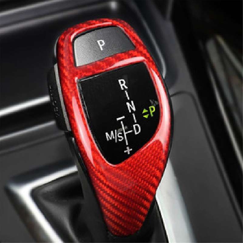 Car Gear Headsticker Car Gear Panel Handle Sticker Car Gear Shifter Knob Trim Accessory for 3 Series