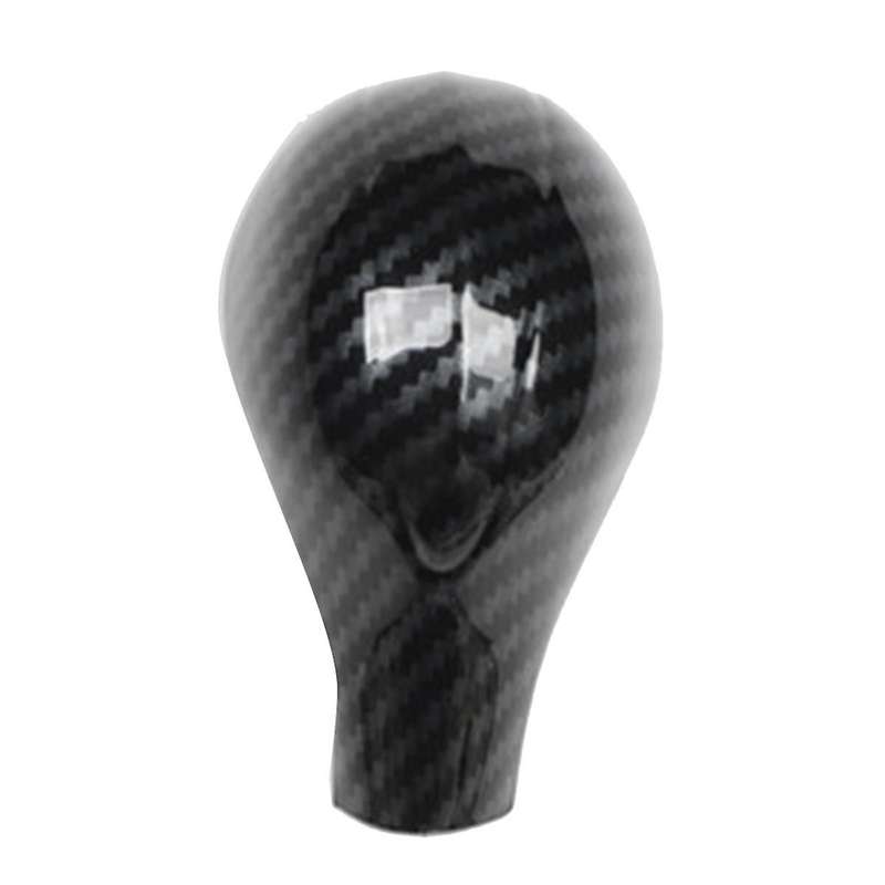 Car Gear Knob Cover Trim for G37 G25 Q40 EX35 2010-2013 ABS Carbon Fiber Gear Shift Head Lever Knob
