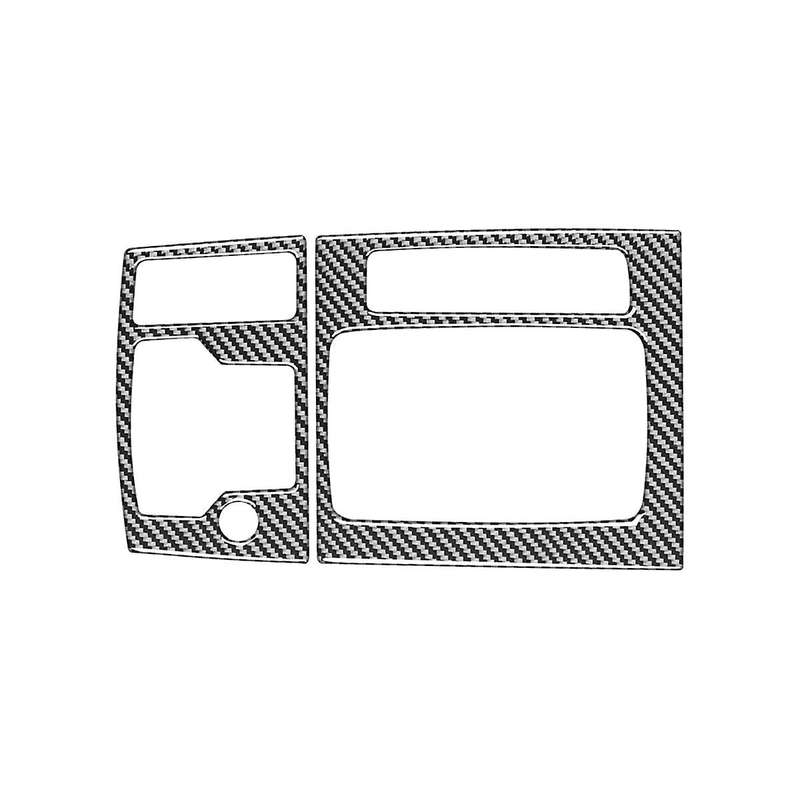 Car Gear Panel Cover Stickers Trim Decoration Soft Carbon Fiber for 3 Axela 2017 2018 Lhd Accessori