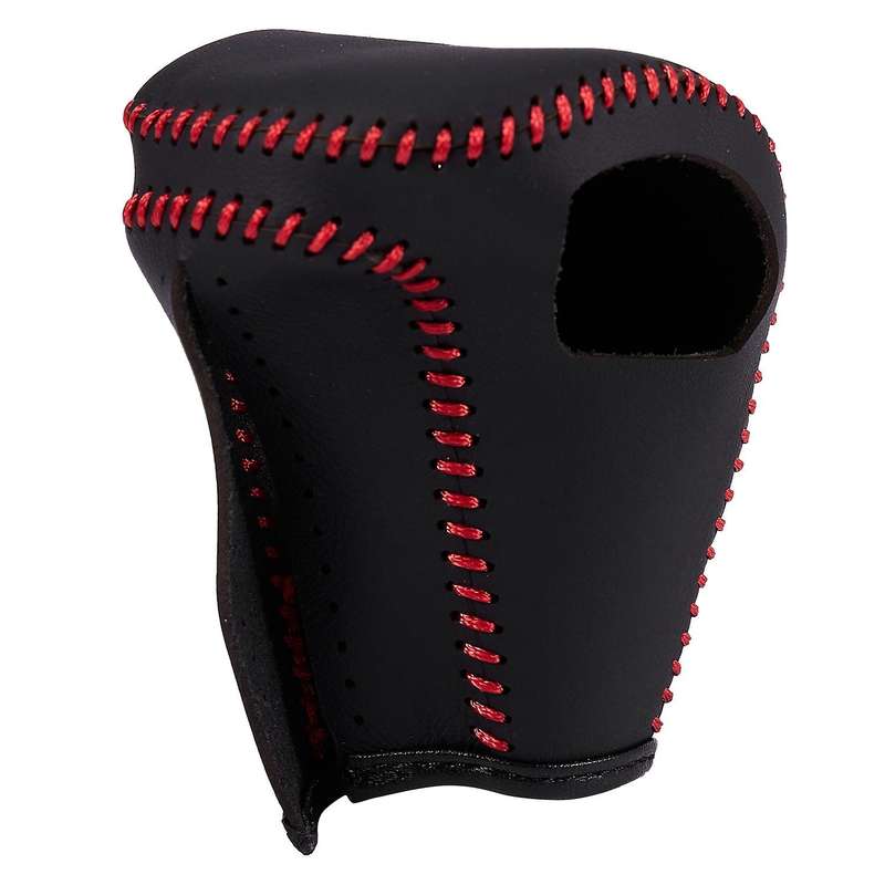 Car Gear Shift Cover,Leather Shift Lever Cover Pack of 1 Piece Black