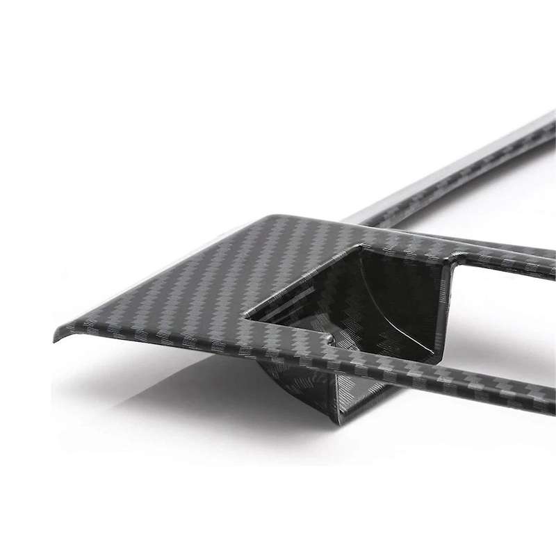 Car Gear Shift Box Panel Cover Trim for -v 2017-2021 Carbon Fiber Modified Shifter Frames Gasoline