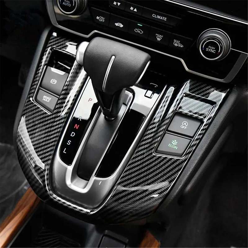 Car Gear Shift Box Panel Cover Trim for -v 2017-2021 Matte Silver Modified Shifter Frames Gasoline