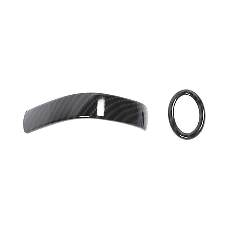 Car Gear Shift Head Decoration Cover Interior Accessories for 2010-2014 (carbon Fiber Abs)