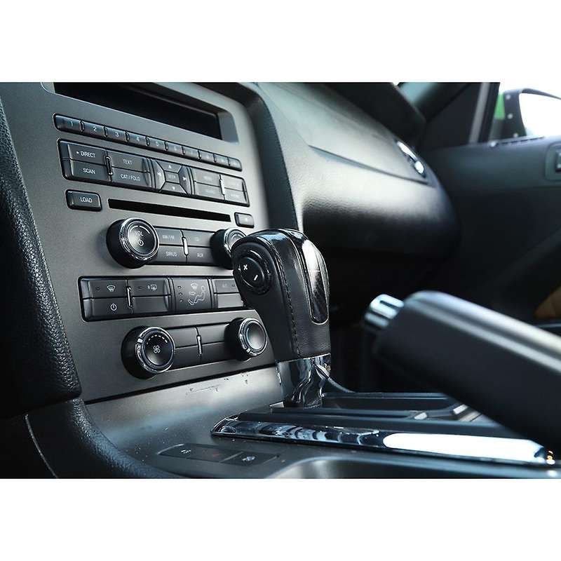 Car Gear Shift Head Decoration Cover Trim ABS Interior Accessories for 2010-2014 (Carbon Fiber)