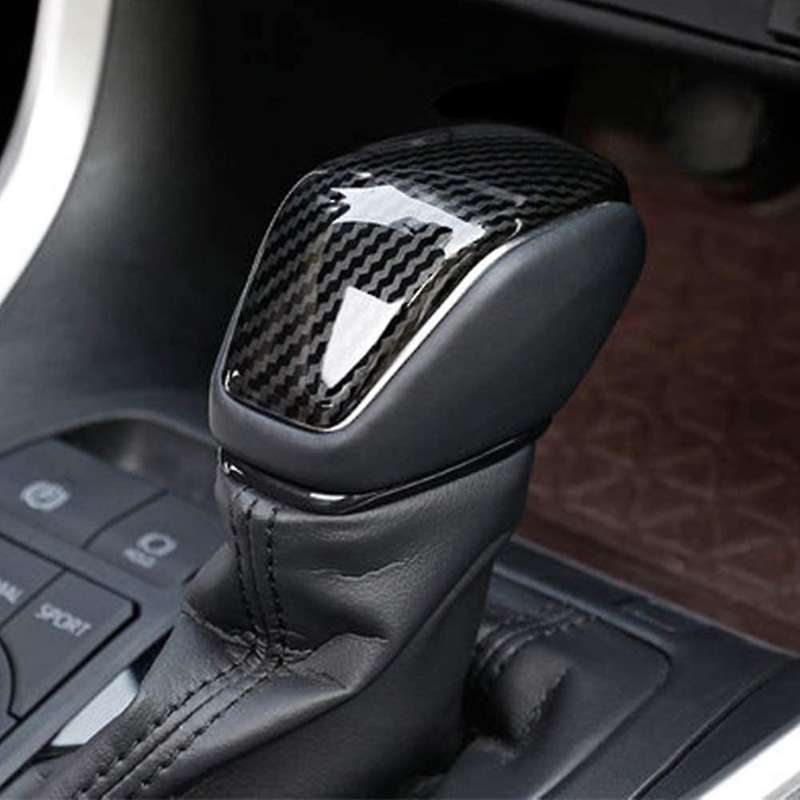 Car Gear Shift Knob Cover ABS Change Lever Trim Accessories for 4 2019 2020