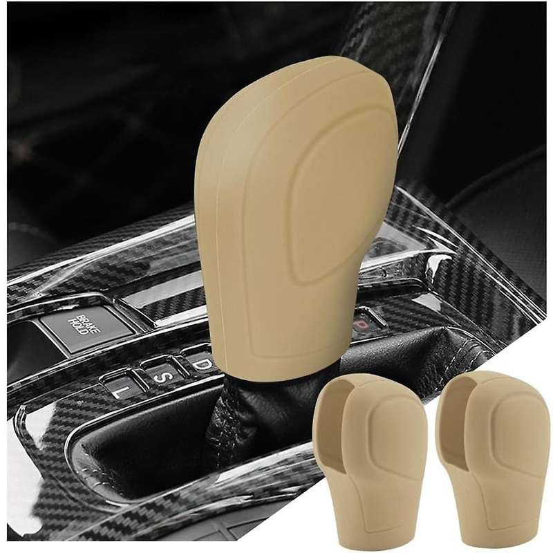 Car Gear Shift Knob Cover, Anti- Auto Knob Gear Stick Protector, Universal Vehicle Interior Accessor