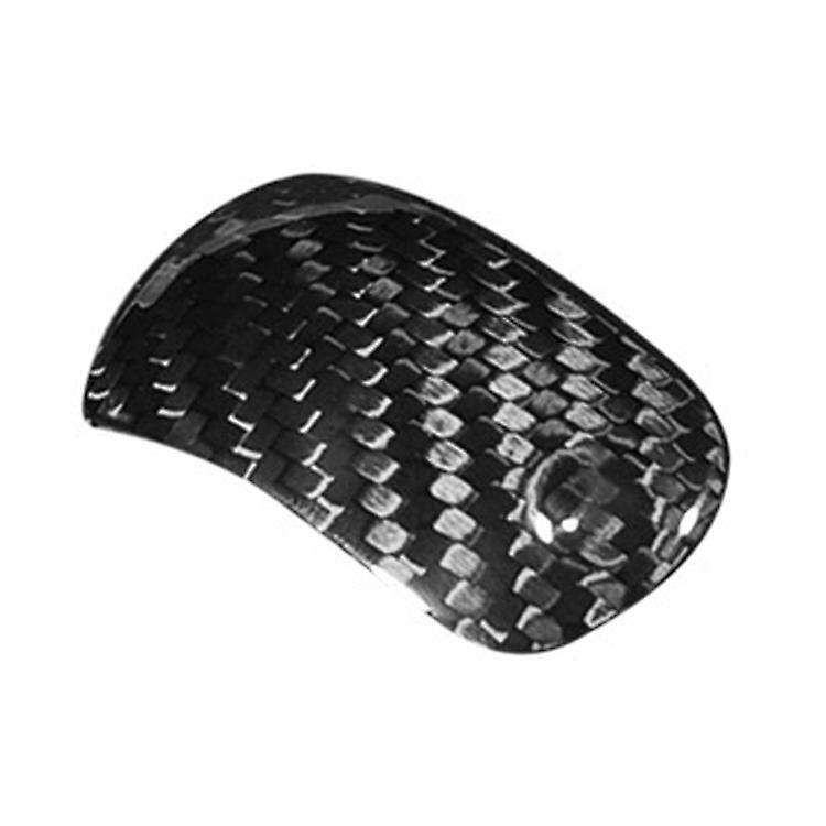 Car Gear Shift Knob CoverTrim for 2014-2018 Dry Carbon Fiber Gear Shift Sticker Interior Accessories