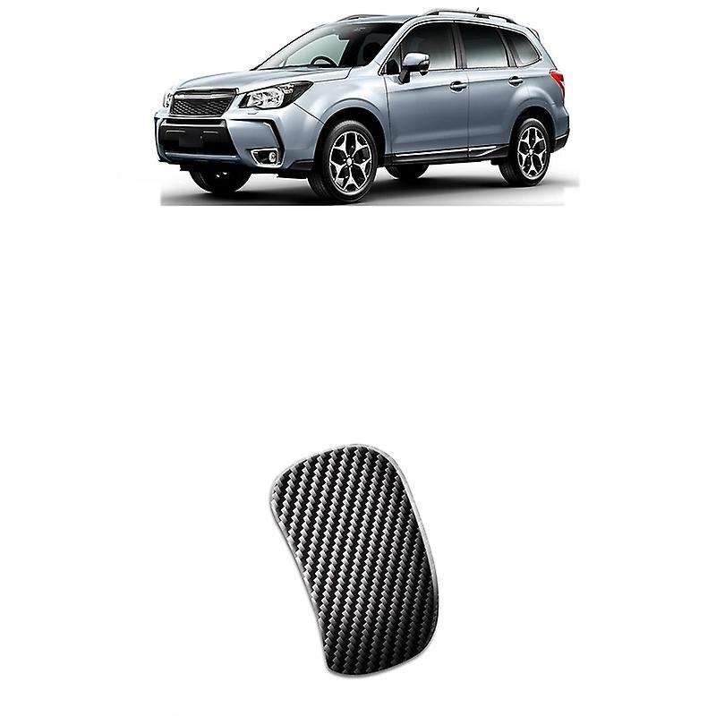 Car Gear Shift Knob Covers Stickers for Forester 2013-2018 Accessories Carbon Fiber Interior
