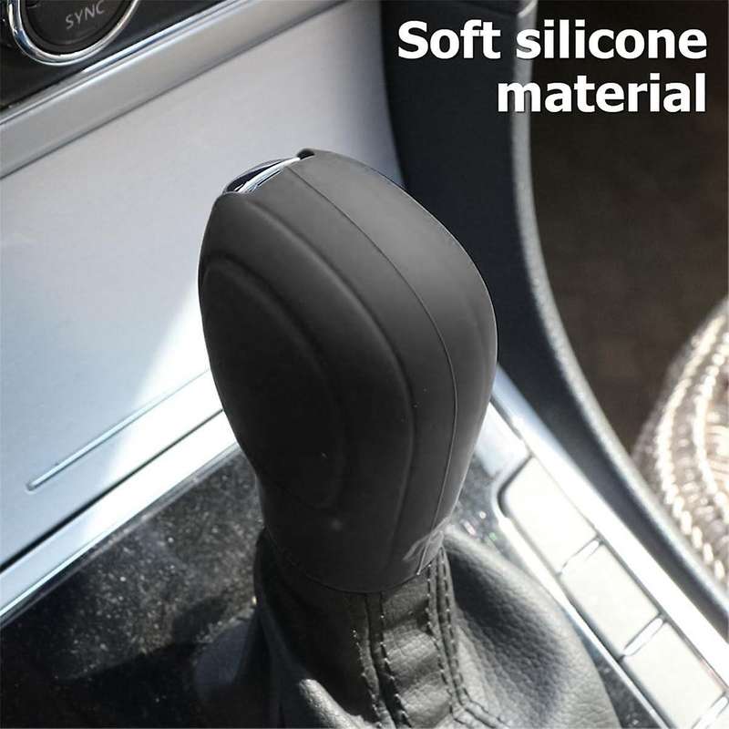 Car Gear Shift Knob Cover, Anti- Auto Knob Gear Stick Protector, Universal Vehicle Interior Accessor