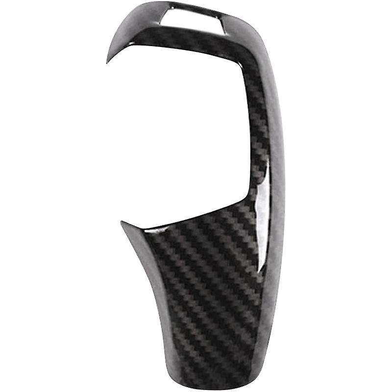 Car Gear Shift Knob Cover Trim Carbon Fiber Compatible BMW F20 F30 F31