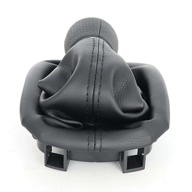 Car Gear Shift Knob Head 6 Speed Gear Shift Lever Stick with Gaitor Boot Cover for SEAT MK1 TOLEDO M