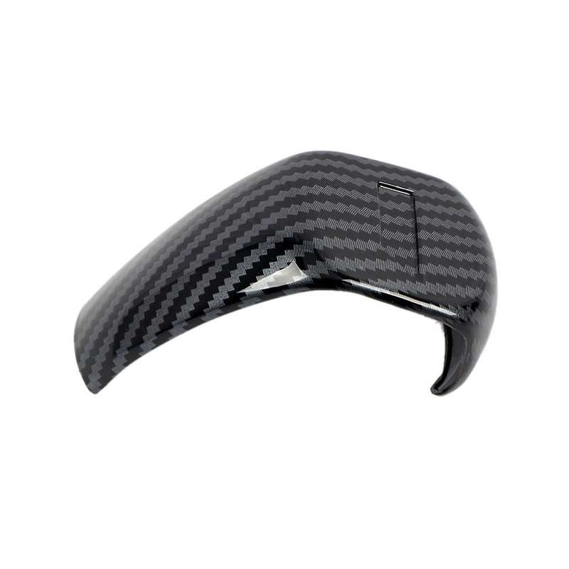 Car Gear Shift Knob Head Cover Trim for 2008 2009 2010 2011 2012 2013 Accessories - Abs Carbon Fibe