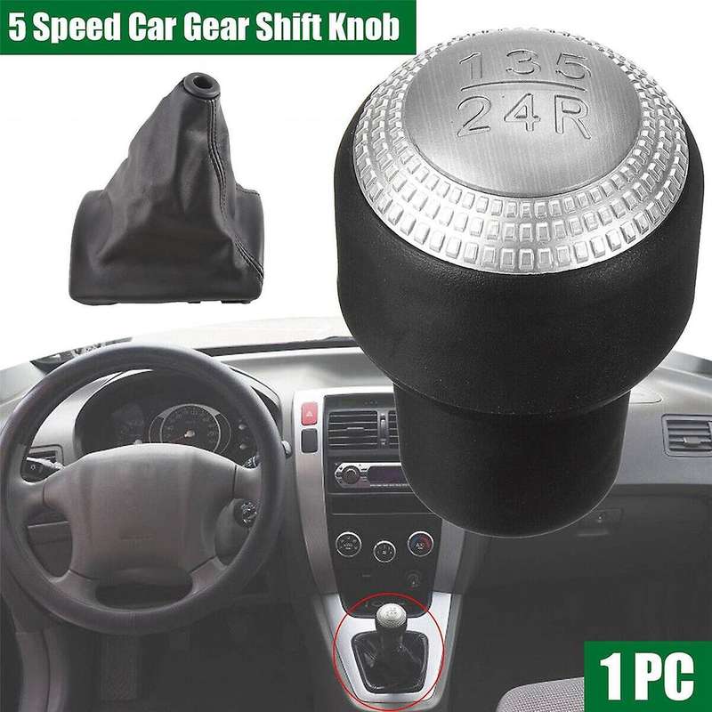 Car Gear Shift Knob Lever + Boot Replacement Fit for 2004-2006 2.0L 437112C100 846401C400