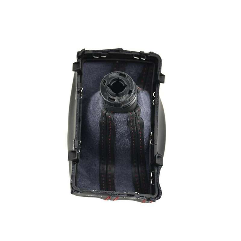 Car Gear Shift Knob Lever Stick Gaiter Boot Cover with Dust Cover for A3 A4 B8 A5 A6 Q5 2009-2018 4