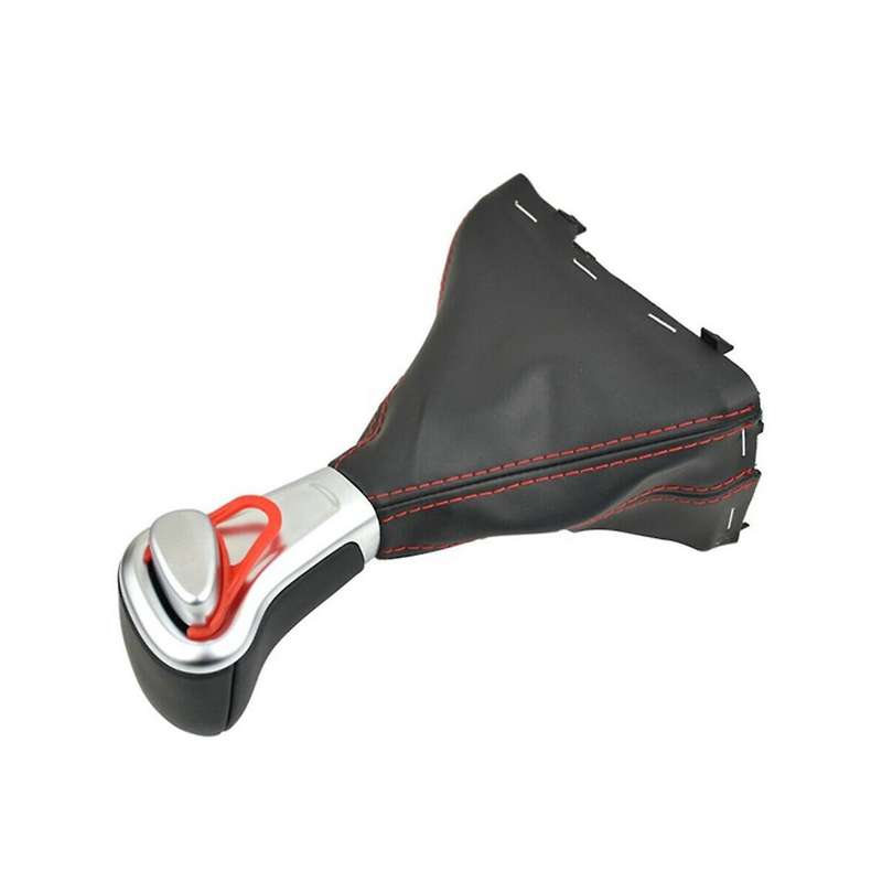 Car Gear Shift Knob Lever Stick Gaiter Boot Cover with Dust Cover for A3 A4 B8 A5 A6 Q5 2009-2018 4