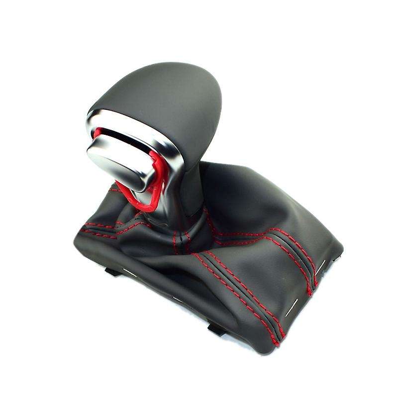 Car Gear Shift Knob with Black Leather Boot for- A3 A4 B8 A5 A6 C6 Q5 2009-2013 4G1713139R