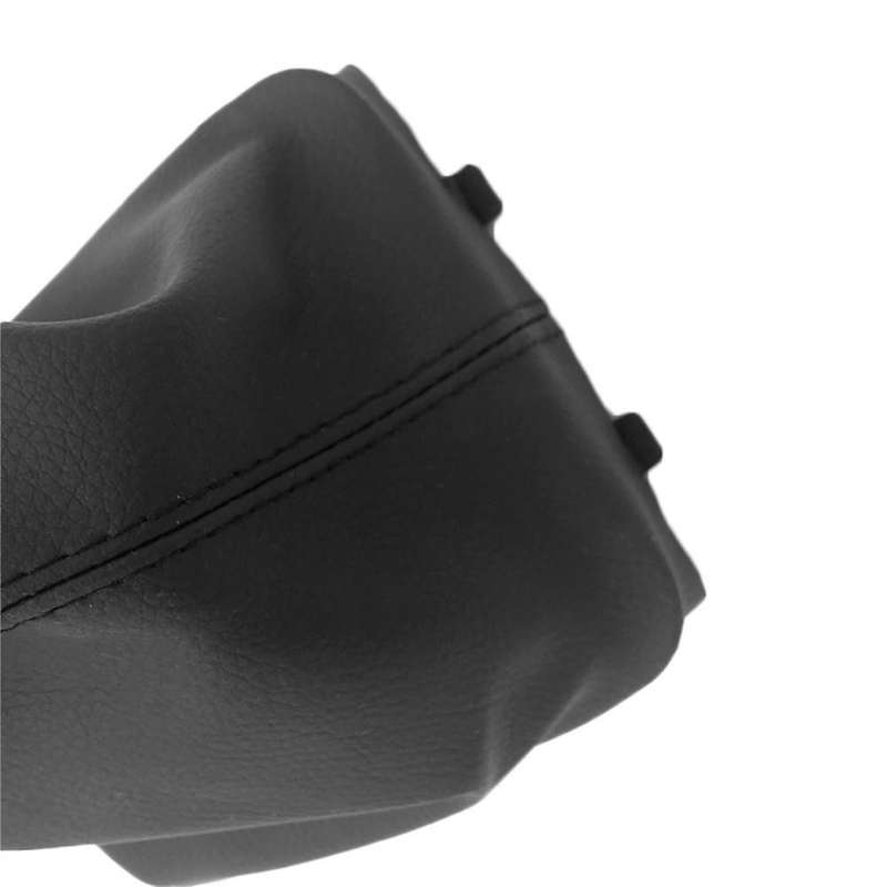 Car Gear Shift Lever 5 Speed Gear Shift Knob with Boot Cover for 206 406