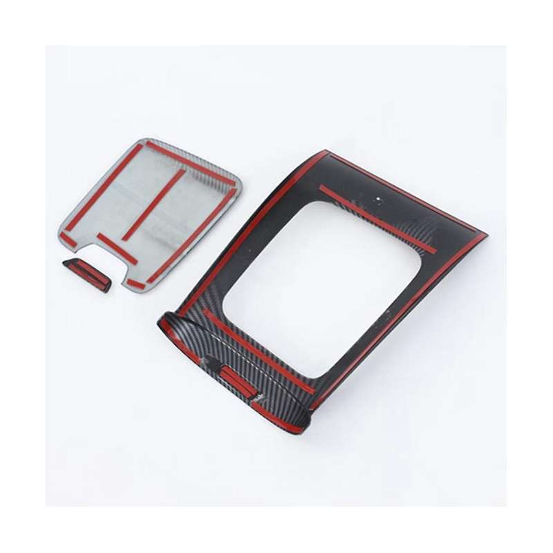 Car Gear Shift Panel Central Water Cup Cover Trim for Glc Class X254 Glc260 Glc300 2023(carbon)