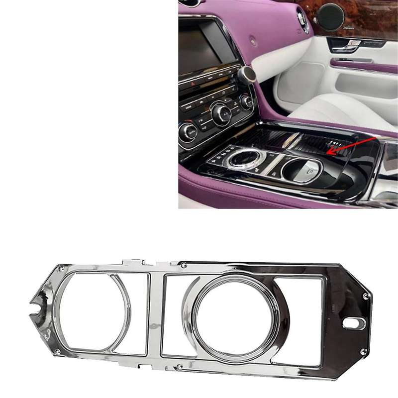 Car Gear Shift Panel Knob Frame Cover C2D17959 for XJ 2010-2024 Car Interior Accessories