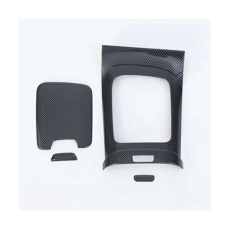 Car Gear Shift Panel Central Water Cup Cover Trim for Glc Class X254 Glc260 Glc300 2023(silver)