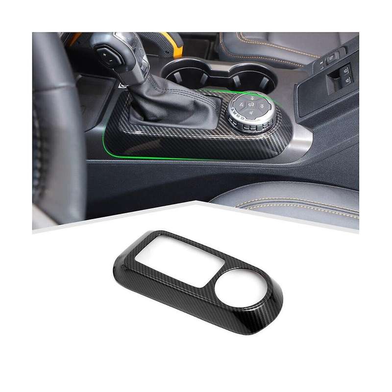 Car Gear Shift Panel Decorations Cover Trim Sticker for 2021 2022 2023 Accessories ,abs Carbon Fibe