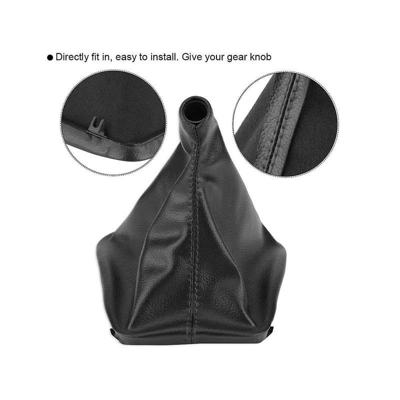 Car Gear Stick Shift Knob Gaiter Boot Cover Pu Leather for E30 E34 E36 E46 Z3 Boot Gear Lever Gaite