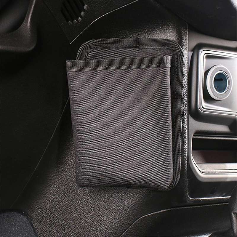 Car Gear Shift Storage Bag Phone Holder Coin Organizer Accessories for Wrangler JK JL Gladaitor JT