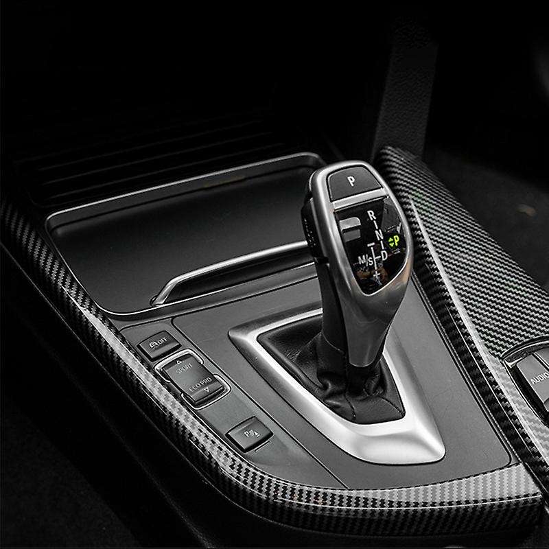 Car Gear Shift Side L Shape Strips Trim Compatible BMW 3 4 Series 3GT F30