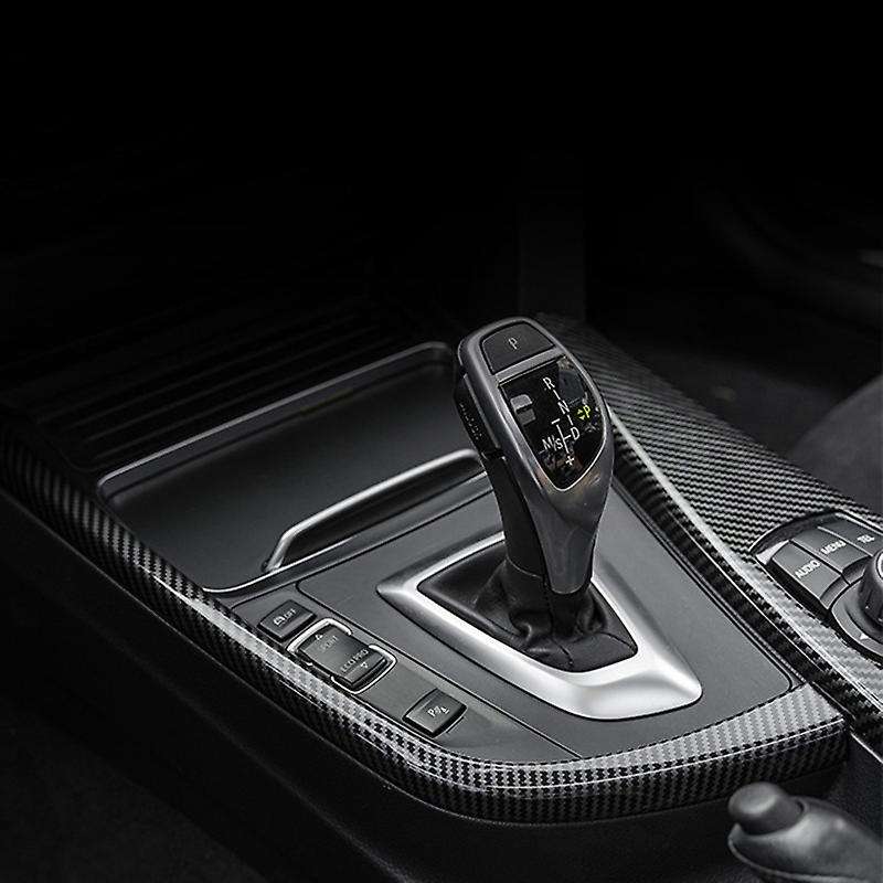 Car Gear Shift Side L Shape Strips Trim Compatible BMW 3 4 Series 3GT F30