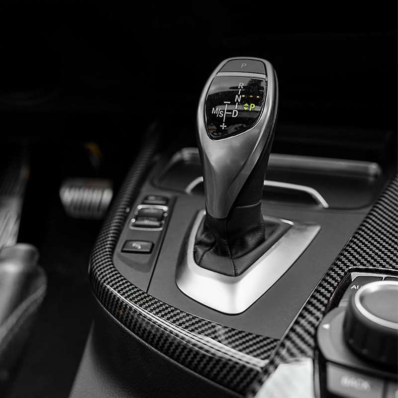Car Gear Shift Side L Shape Strips Trim Compatible BMW 3 4 Series 3GT F30
