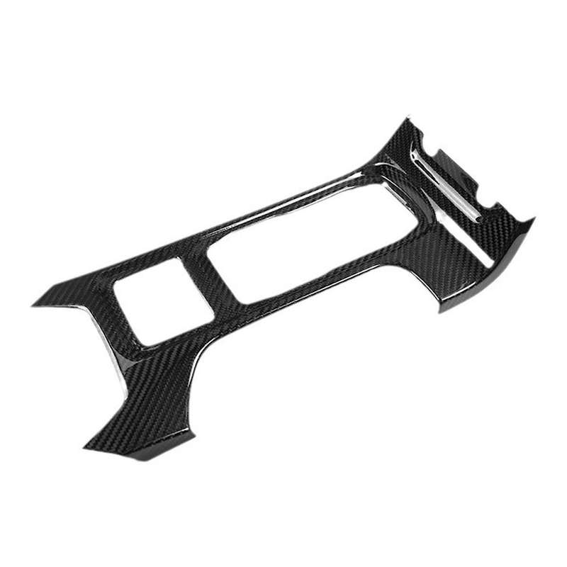 Car Gear Shift Panel Trim Really Carbon Fiber Sticker for 2022 2023 Decorative Strip