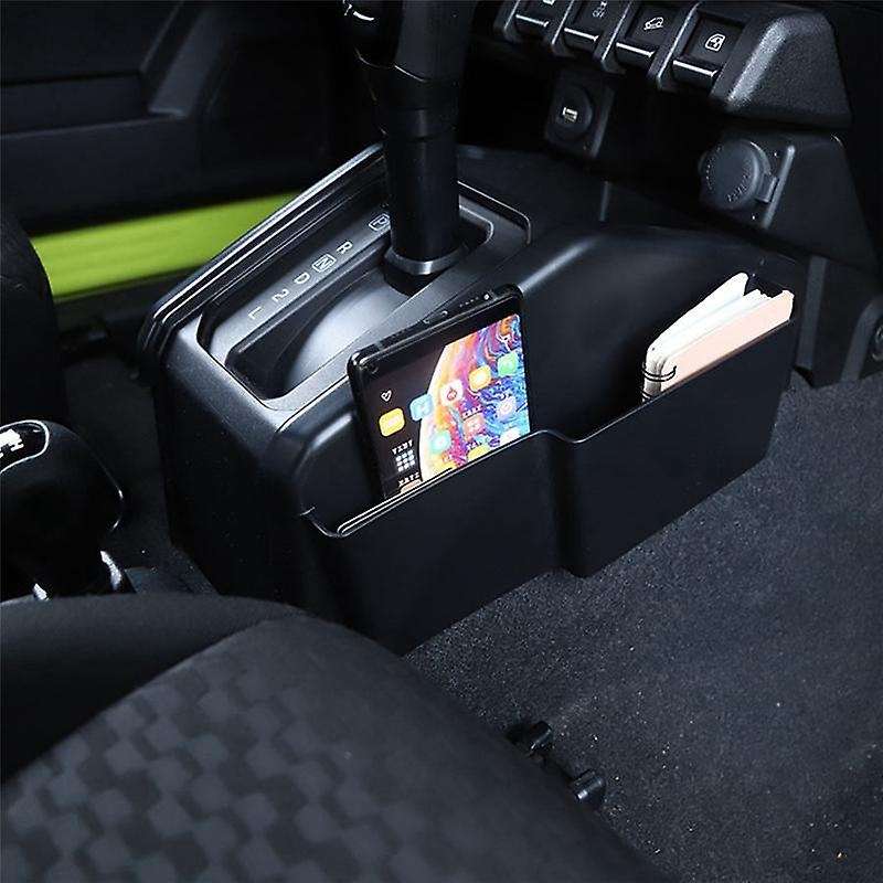 Car Gear Shift Storage Box Organizer for Suzuki Jimny Black