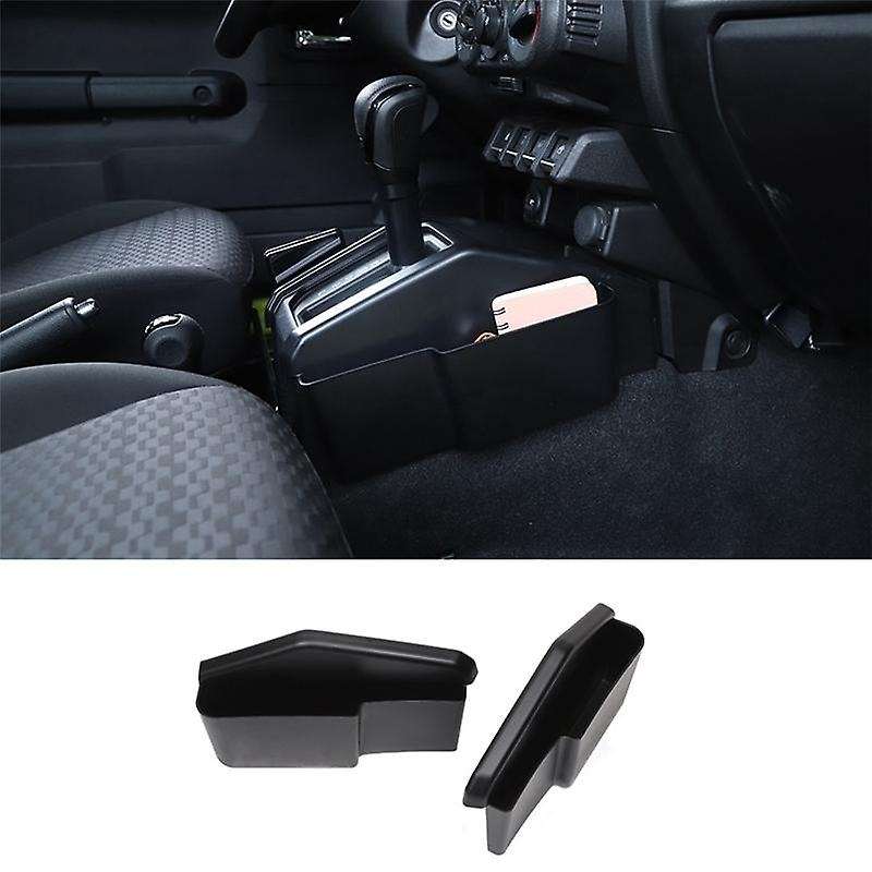 Car Gear Shift Storage Box Organizer for Suzuki Jimny Black