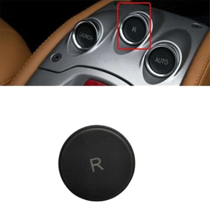 Car Gearbox Control Dashboard "R" Button Panel Trim Cover Caps 82745000 for 458 F12 Berlinetta 11-17